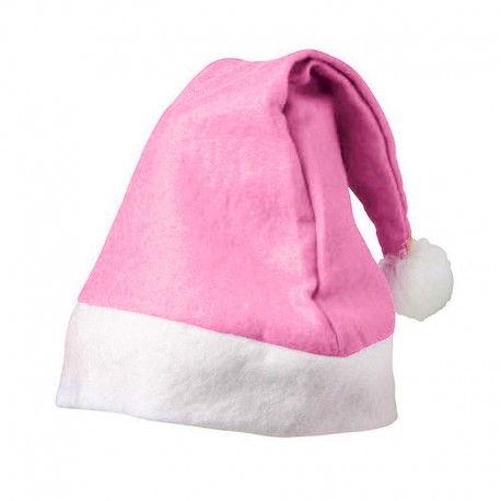 Bonnet de Noël Rose