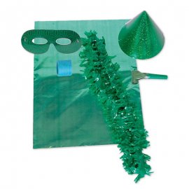 Sac de Cotillons Verts