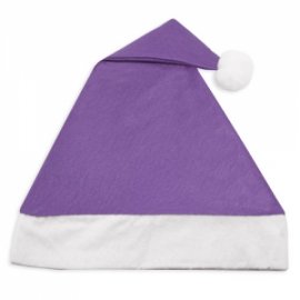 Bonnet de Noël Violet