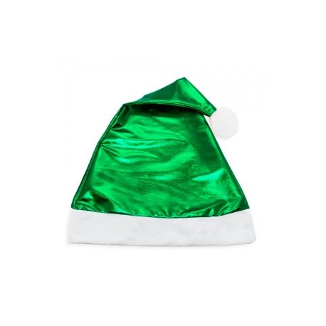 Bonnet de Noël Vert Métallisé