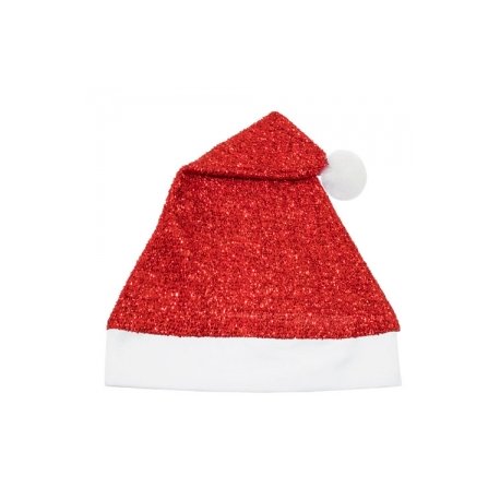 Bonnet de Noël Rouge Paillettes